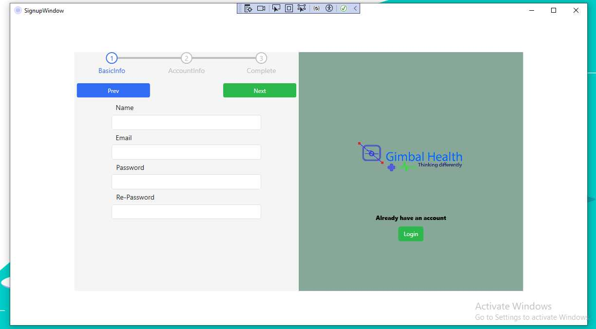 Patient Referral Web Portal Screenshot 2