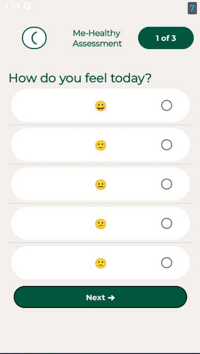 Employee Mood Survey Application Screenshot 3