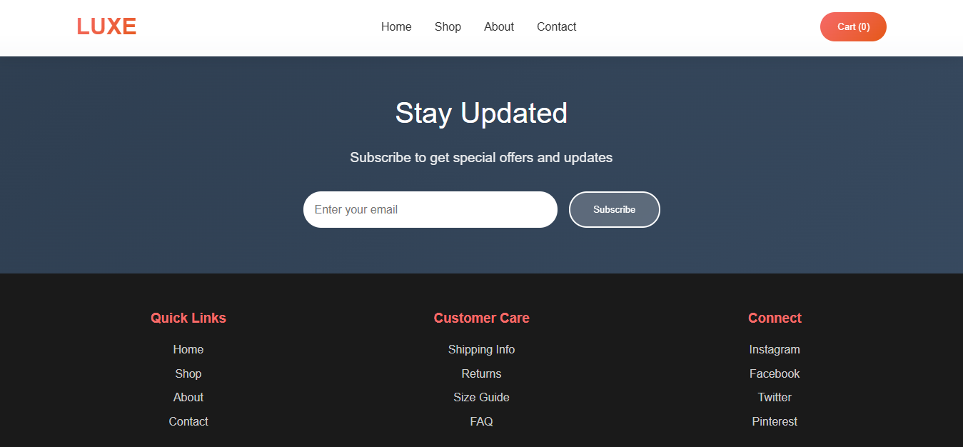 E-Commerce Platform Screenshot 2
